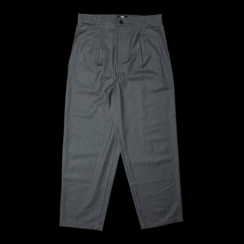 Stussy Striped Volume Pleated Trouser