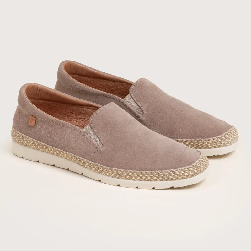 Teo - Taupe Suede