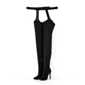 Thigh High Boots - Black