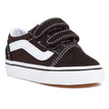 Toddler Old Skool Velcro - Black