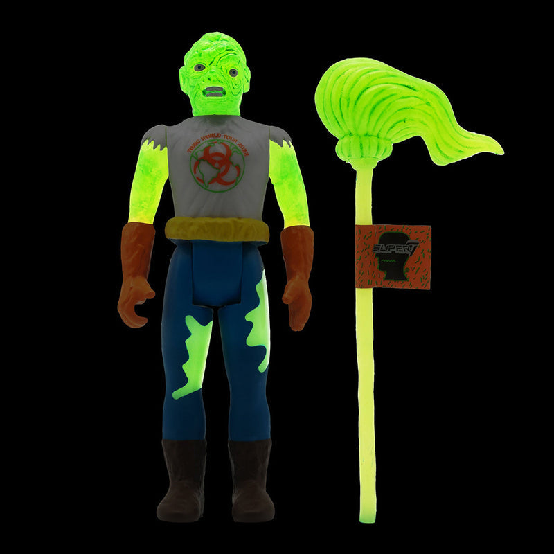 Super7 Toxic Avenger x Brain Dead ReAction Figure - Toxie (Glow)