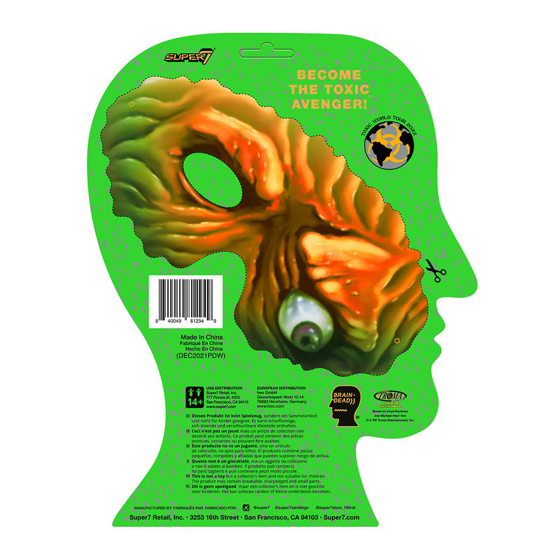 Super7 Toxic Avenger x Brain Dead ReAction Figure - Toxie (Glow)
