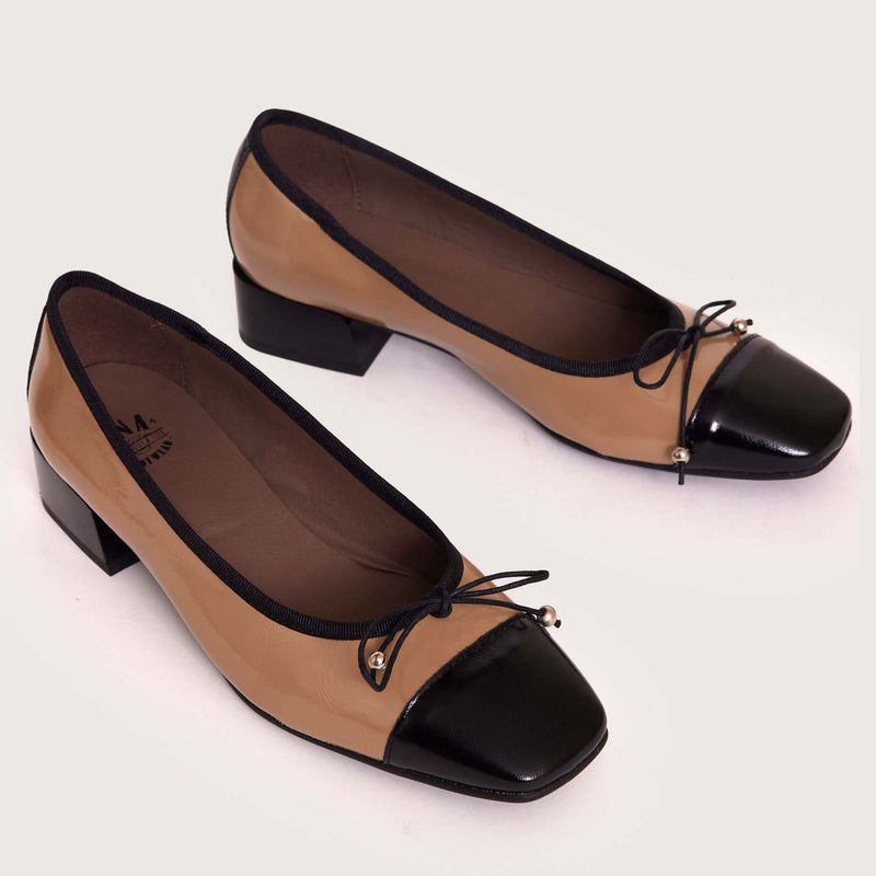 Tudor - Taupe/Black