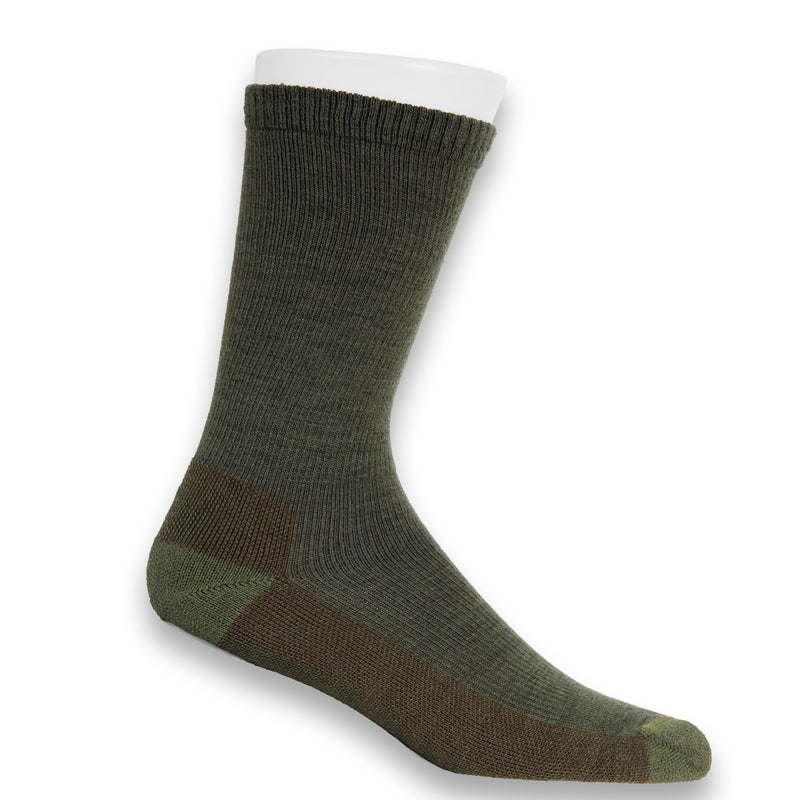 Unisex Marino Wool Sock - Green