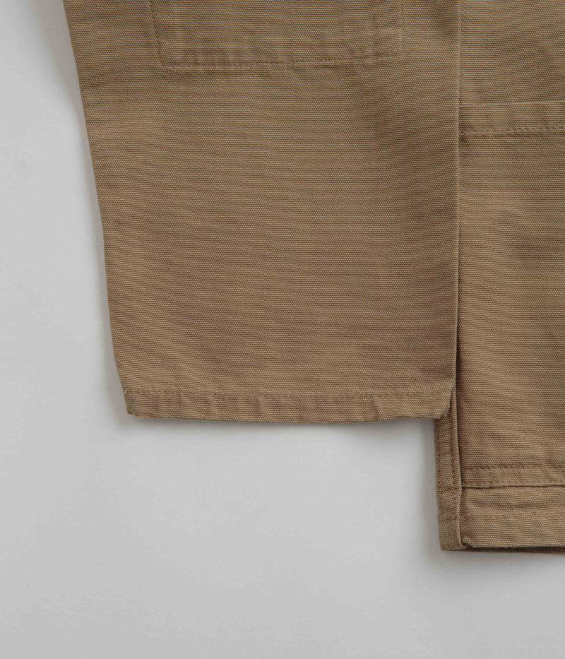 Uskees 3001 Buttoned Overshirt in Khaki