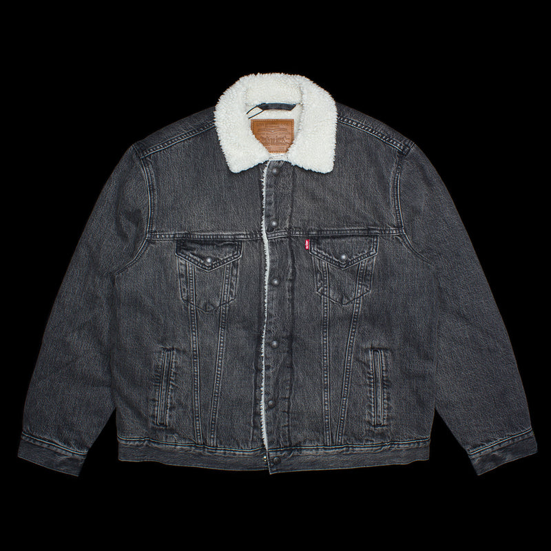 Vintage Fit Sherpa Trucker Jacket