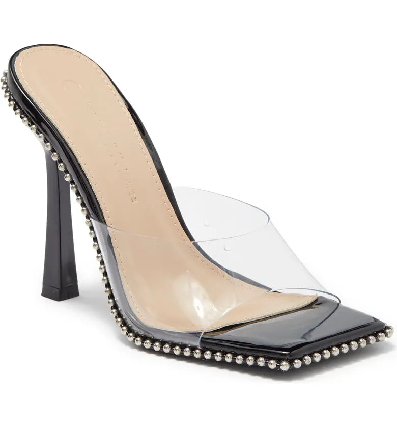 Wild Diva Boli-02 Studded Stiletto Sandal