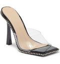 Wild Diva Boli-02 Studded Stiletto Sandal