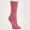 Women's Bling Sock - Fushsia
