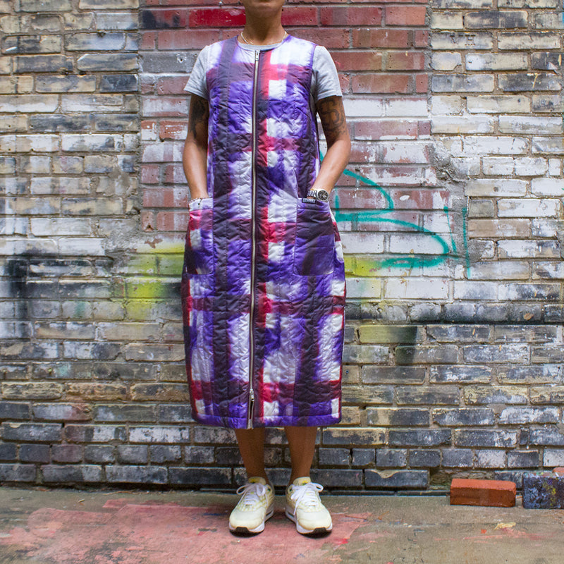 Stussy Women's Blurry Quilted Dress