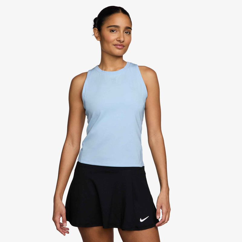 Women's Court Advantage Tank Top in Celestine Blue/Celestine Blue