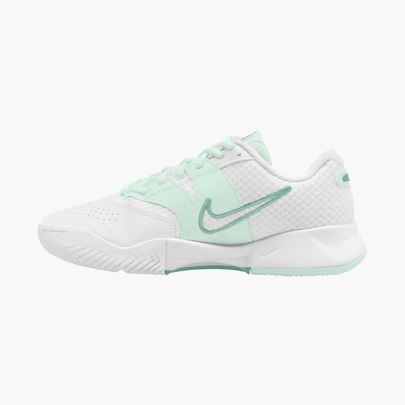 Women's Court Lite 4 Women's Tennis Shoes in White/Steam-Barely Green