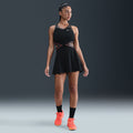 Women's Court Slam Dri-FIT Tennis Dress in Black/Anthracite/Hot Punch