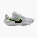 Women's GP Challenge Pro Hard Court Tennis Shoes in White/Black-Pure Platinum-Volt