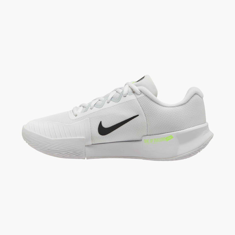 Women's GP Challenge Pro Hard Court Tennis Shoes in White/Black-Pure Platinum-Volt