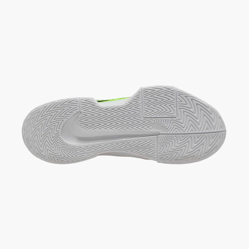 Women's GP Challenge Pro Hard Court Tennis Shoes in White/Black-Pure Platinum-Volt