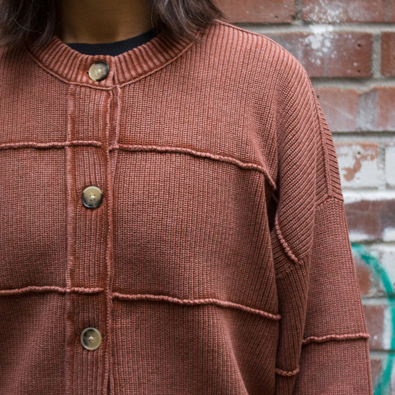 Stussy Women's Lune Inside Out Cardigan
