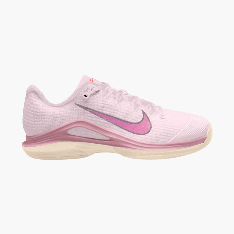 Women's Vapor 12 Hard Court Premium Tennis Shoes in Pearl Pink/Lt Magenta-Pink Foam-Chalk