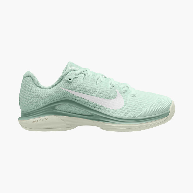 Women's Vapor 12 Hard Court Tennis Shoes in Barely Green/White-Steam-Sea Glass