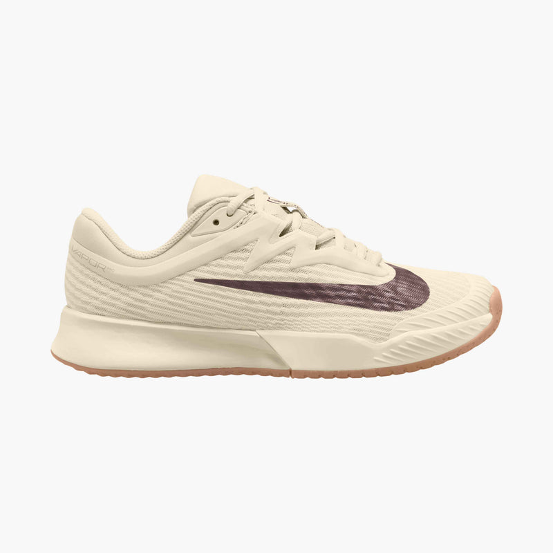 Women's Vapor Pro 3 Hard Court Tennis Shoes in Pale Ivory/Tattoo-Vachetta Tan