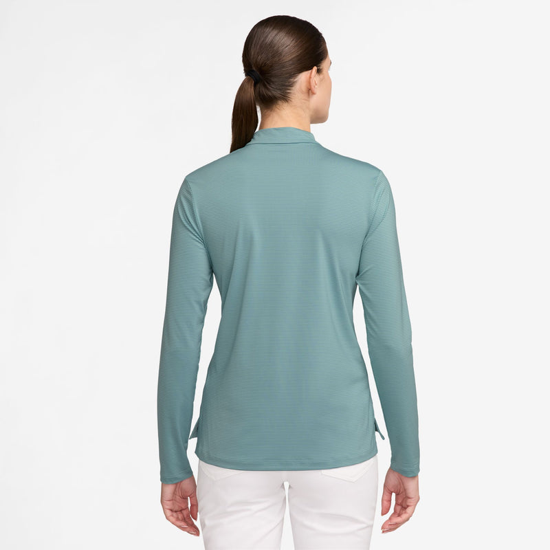 Women's Victory Dri-FIT 1/4-Zip Golf Top in Cannon/White