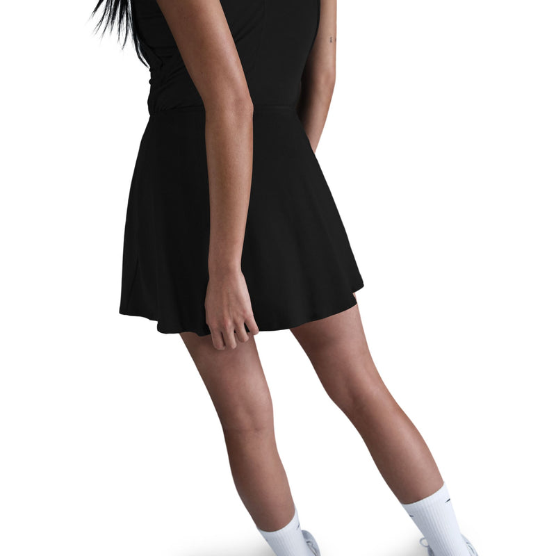 Women'S Victory Dri-Fit Flouncy Tennis Skirt In Black/White