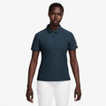 Women's Victory Dri-FIT Short-Sleeve Golf Polo in Armory Navy/White