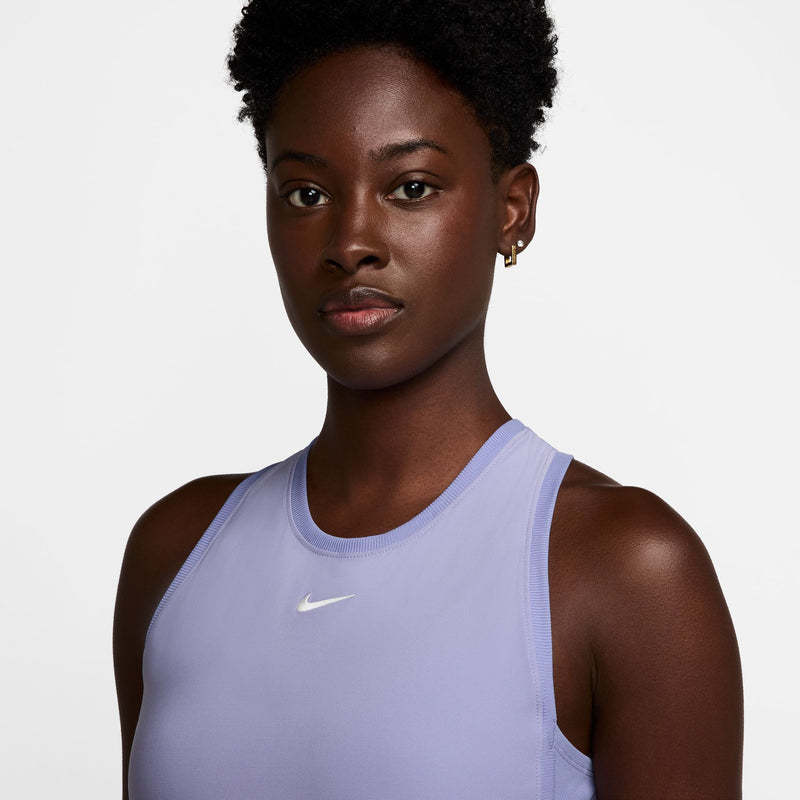 Women's Victory Dri-FIT Tennis Dress in Lilac Ice/White