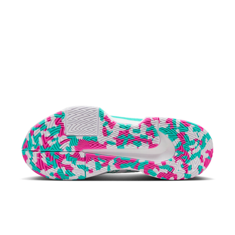Women's Zoom Challenge Pickleball Shoes in White/Retro-Alchemy Pink