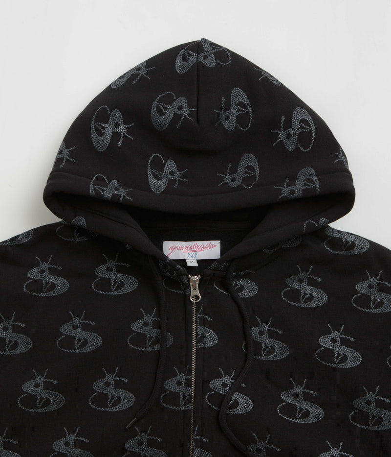 Yardsale Bijou Hoodie in Black and Indigo