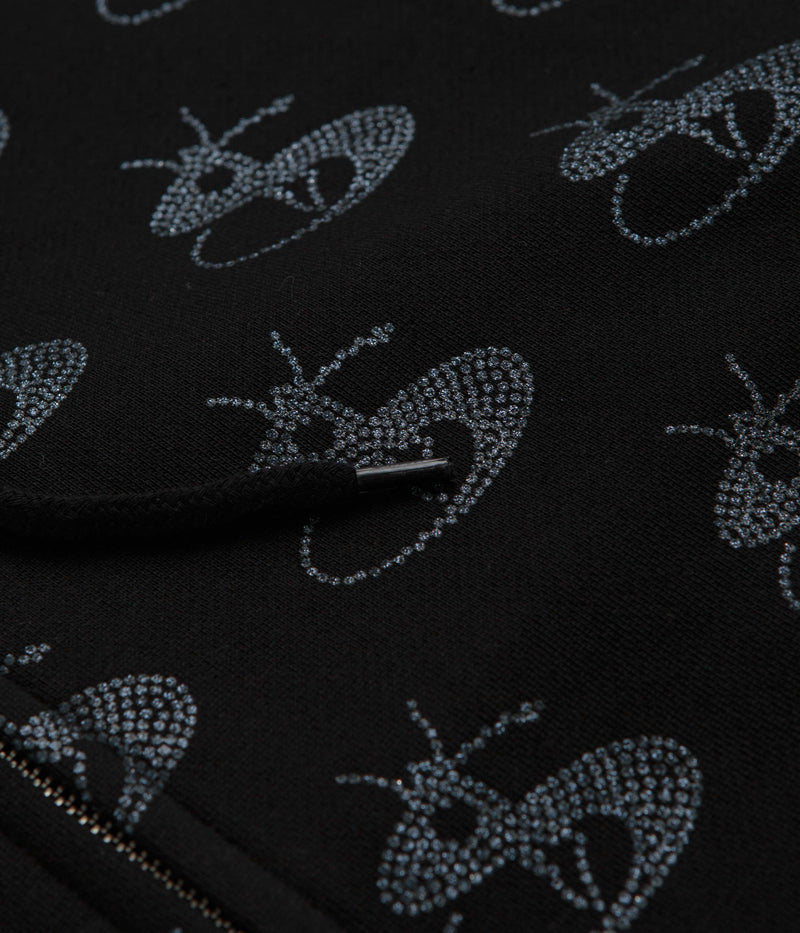 Yardsale Bijou Hoodie in Black and Indigo