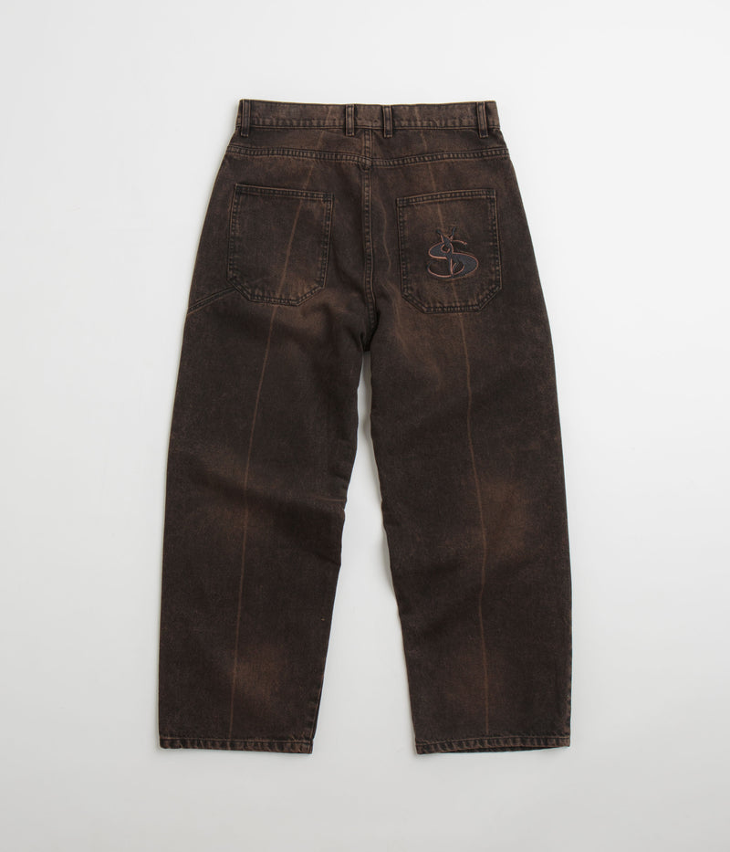 Yardsale Bleached Phantasy Jeans in Bronze