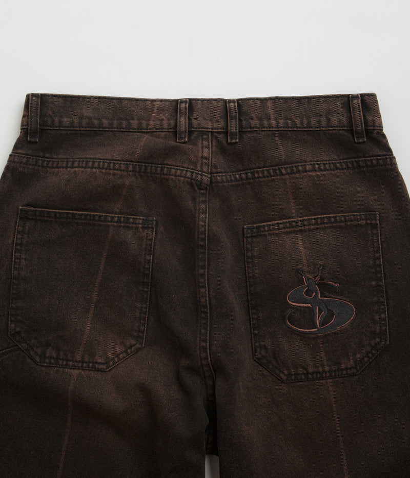 Yardsale Bleached Phantasy Jeans in Bronze