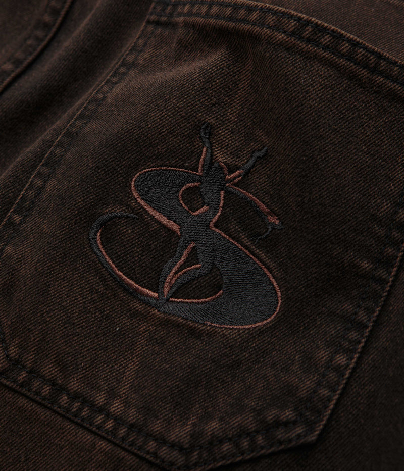 Yardsale Bleached Phantasy Jeans in Bronze