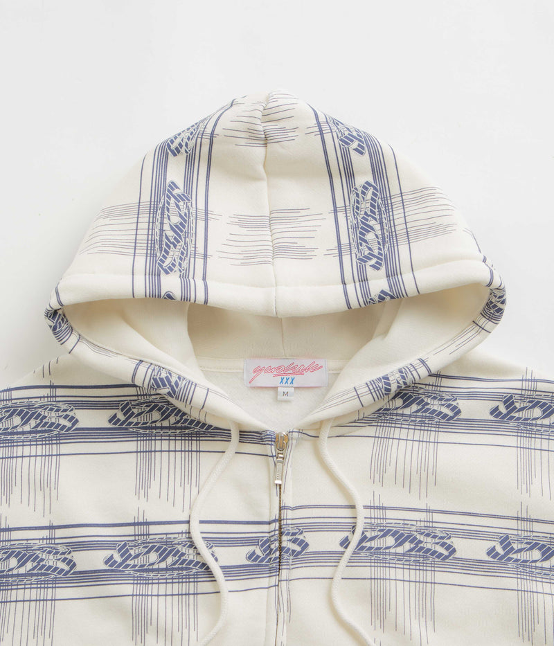 Yardsale Syphon Hoodie in White and Purple