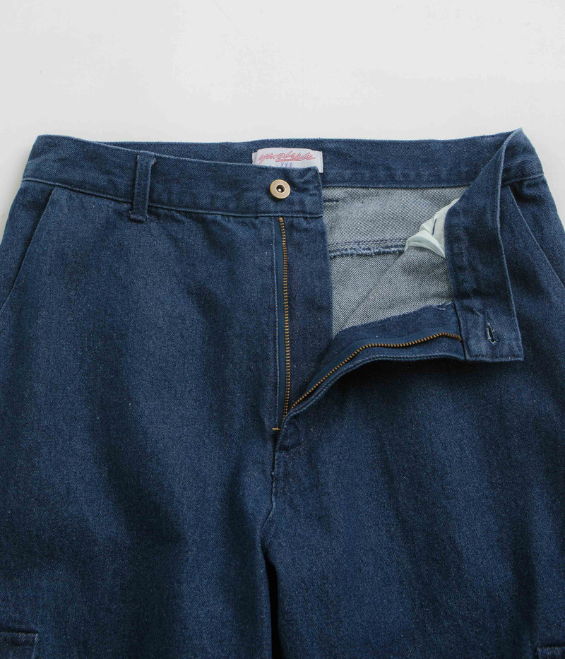 Yardsale Tactical Phantasy Cargo Jeans in Denim