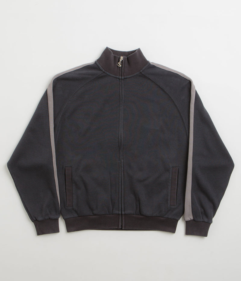 Yardsale Woven Phantasy Full-Zip Sweatshirt in Navy
