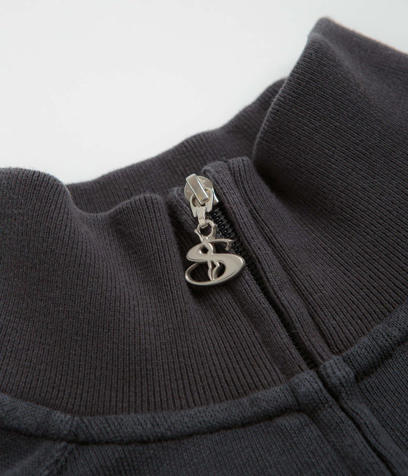 Yardsale Woven Phantasy Full-Zip Sweatshirt in Navy