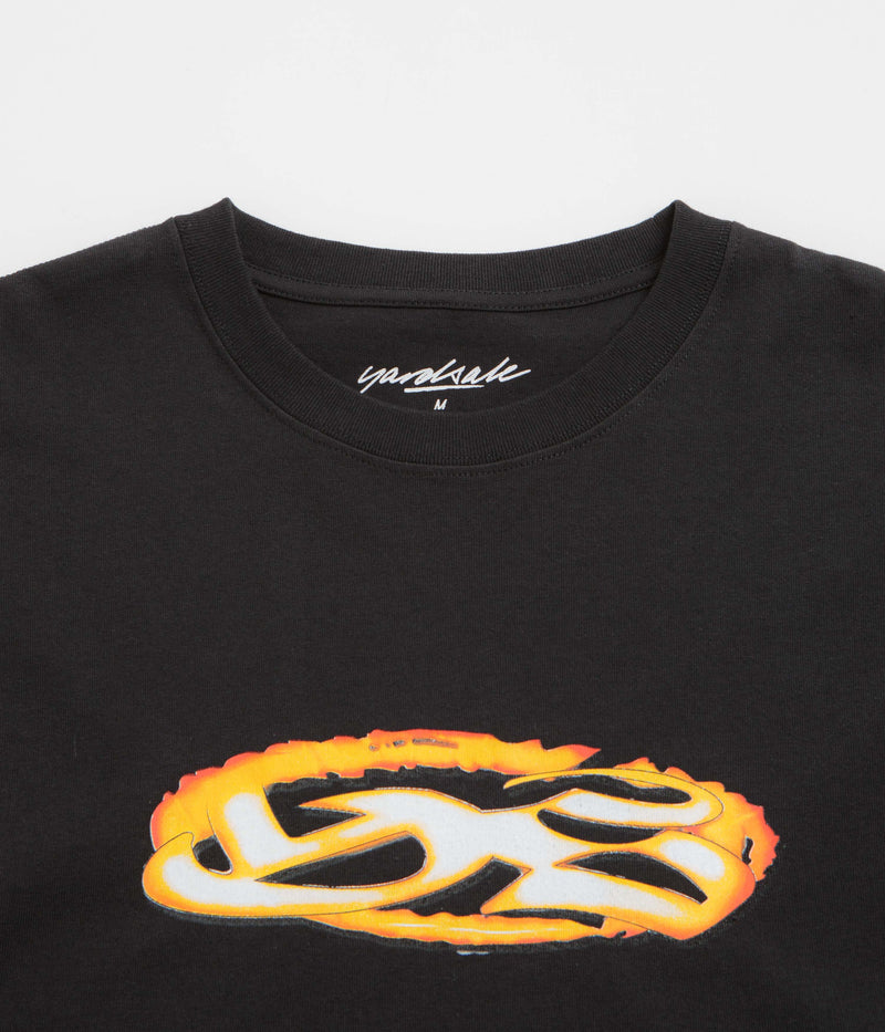 Yardsale YS Fire T-Shirt in Black