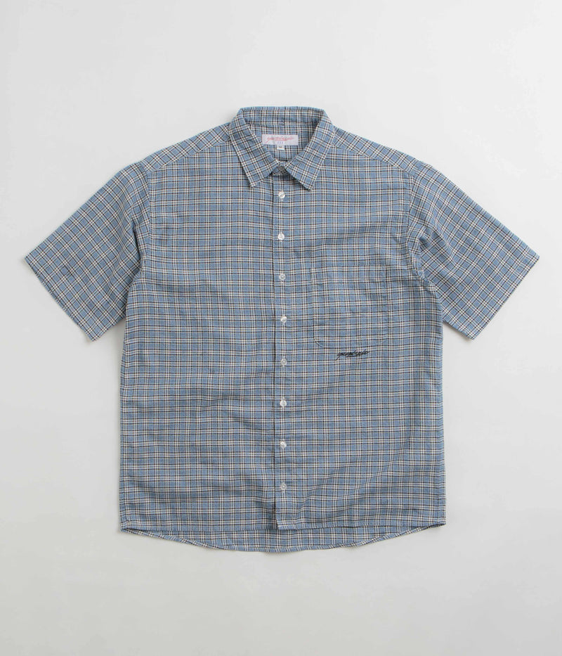 Yardsale Zenith Short Sleeve Shirt in Blue