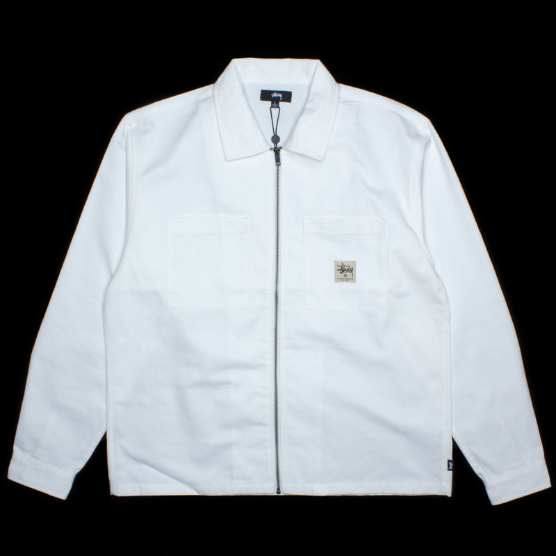 Stussy Zip Up Work L/S Shirt