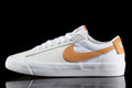 Nike SB Zoom Blazer Low Pro GT : White / Light Cognac