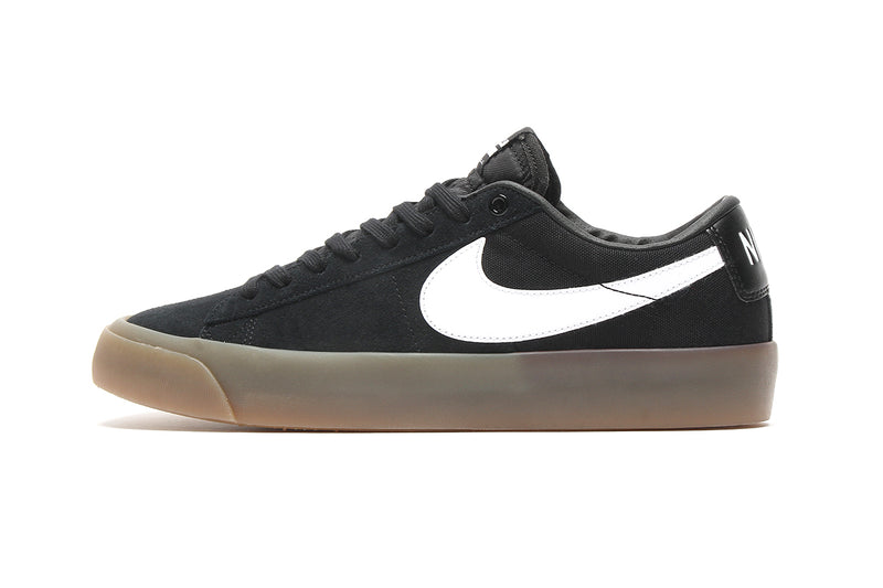 Nike SB Zoom Blazer Low Pro GT : Black / White / Gum
