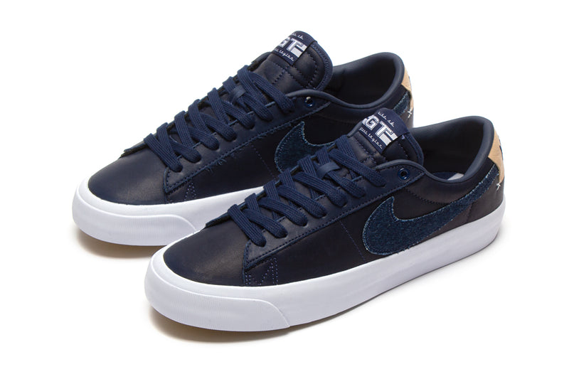 Nike SB Zoom Blazer Low Pro GT : Midnight Navy / White