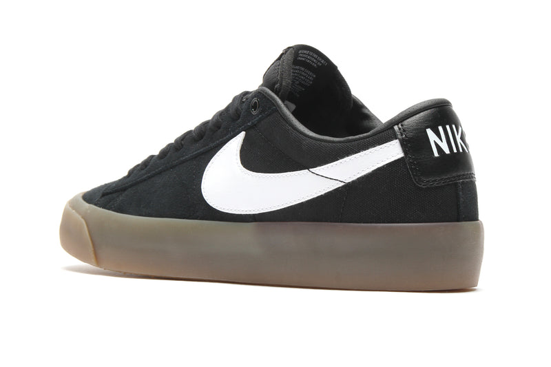 Nike SB Zoom Blazer Low Pro GT : Black / White / Gum